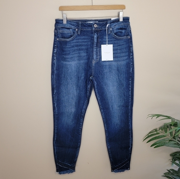 NWT Kancan | High Rise Ankle Skinny Jeans Size 13/30 - Picture 1 of 7